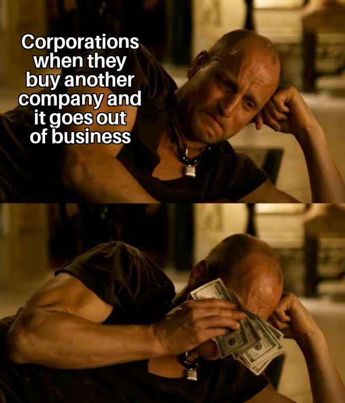 I just lost a big money maker