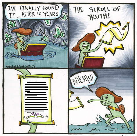 Surprised I haven't seen this classic reprised yet so here you go.