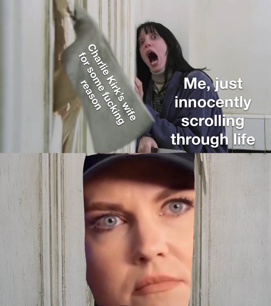 I feel like I know her against my will