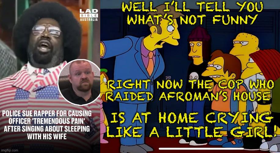 Thin blue feelings…