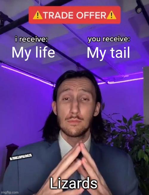 It's a tall tale.