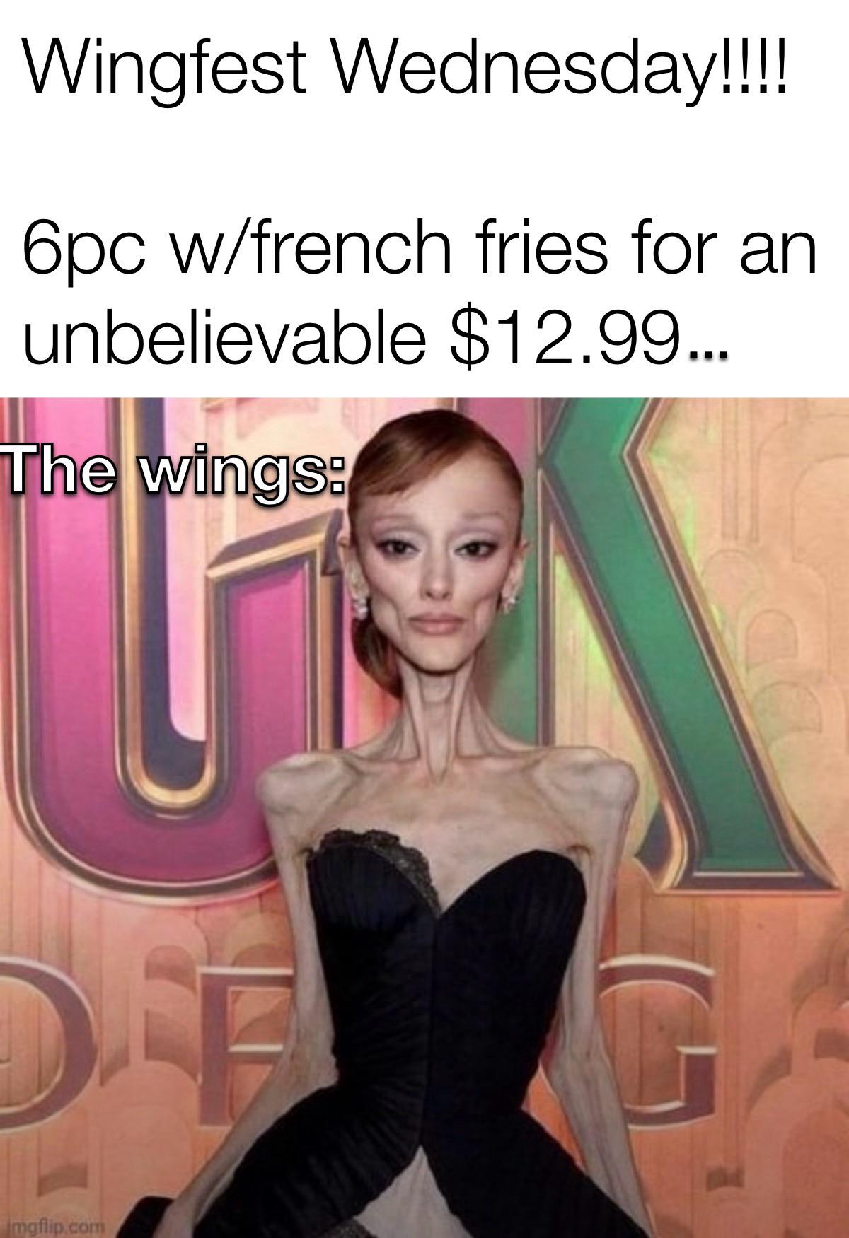 Big Wing is dicking us down