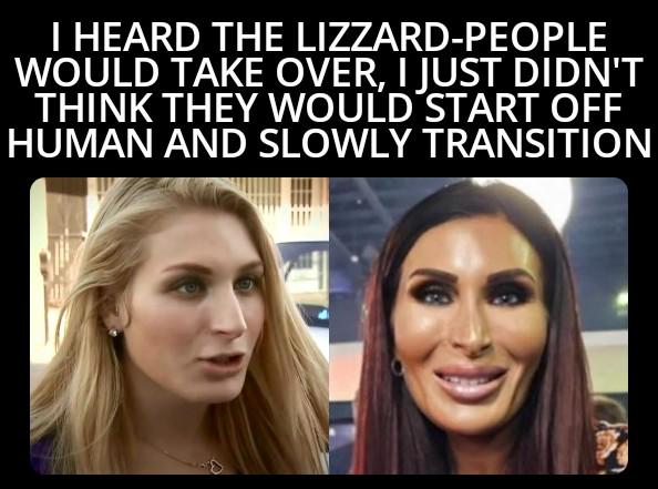 The lizzard people?