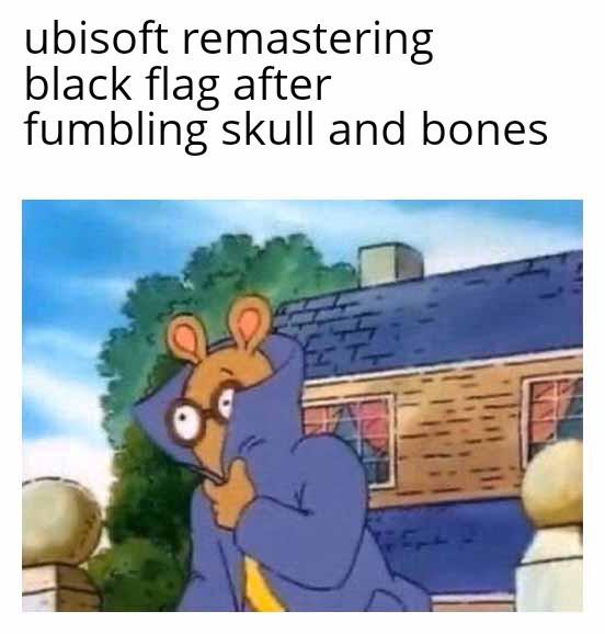 How do you create the perfect pirate game and fumble the next one.