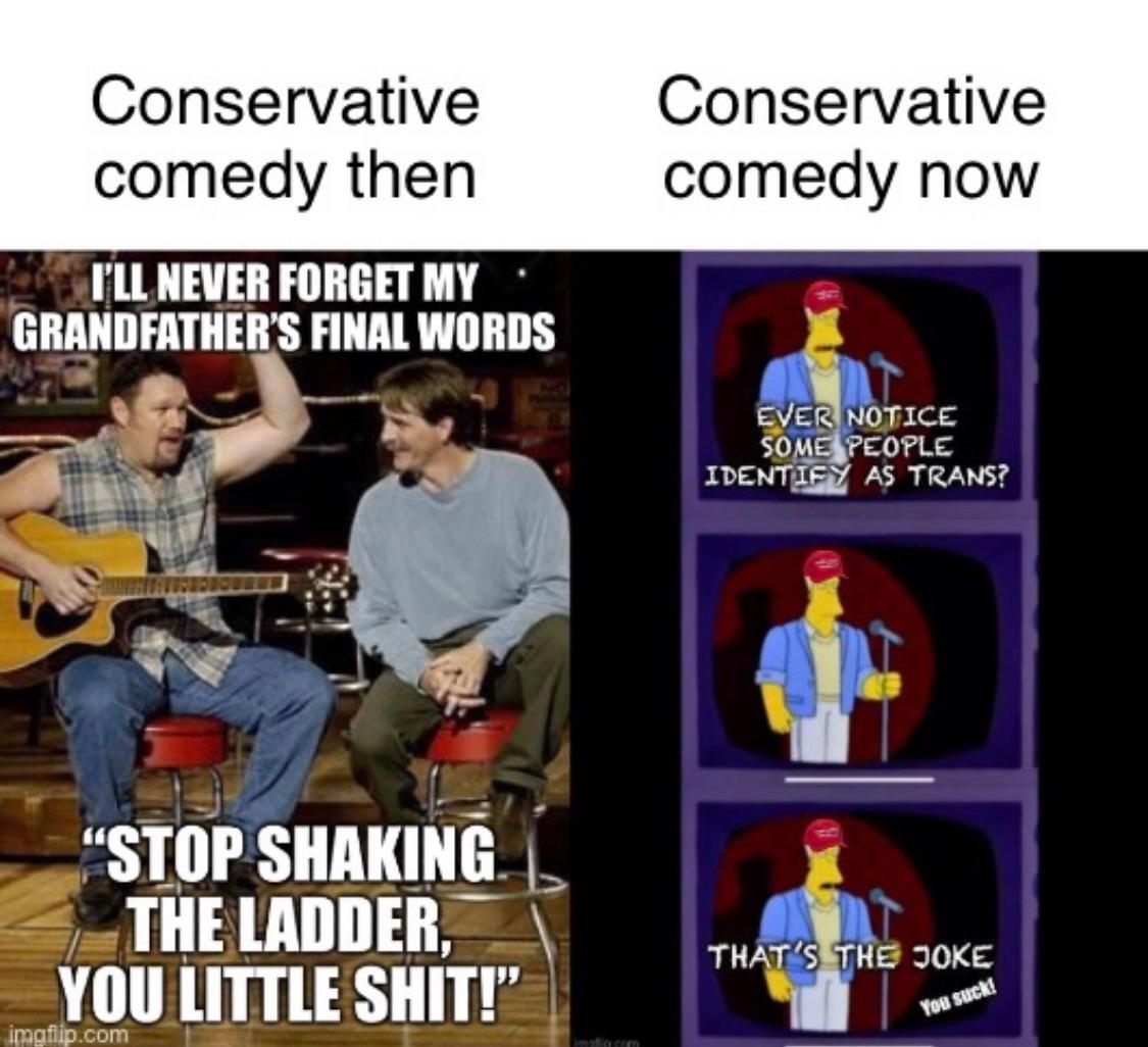 Once upon a time, there was more than one joke