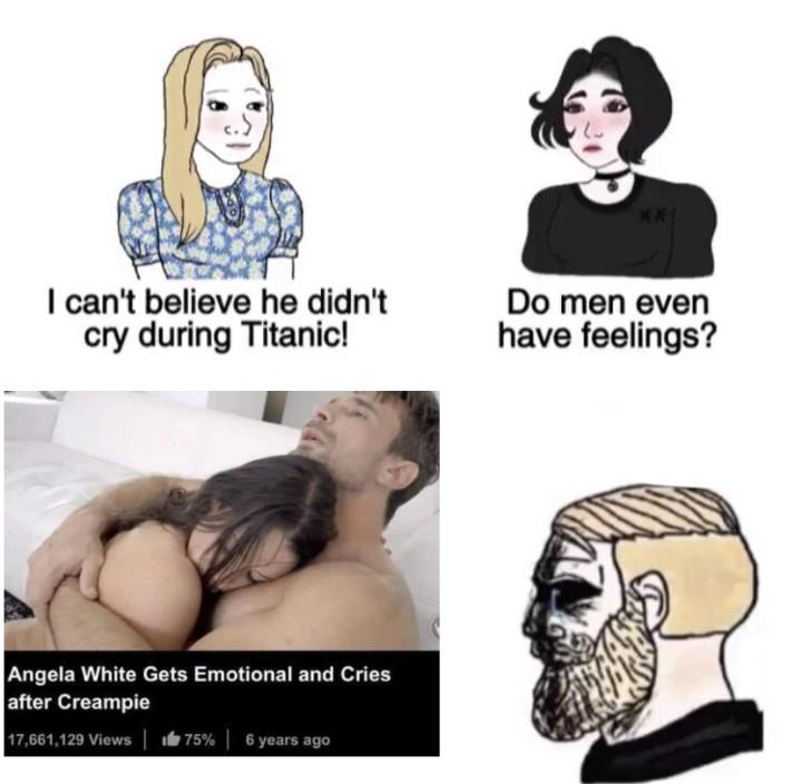 Crying post nut is ok...