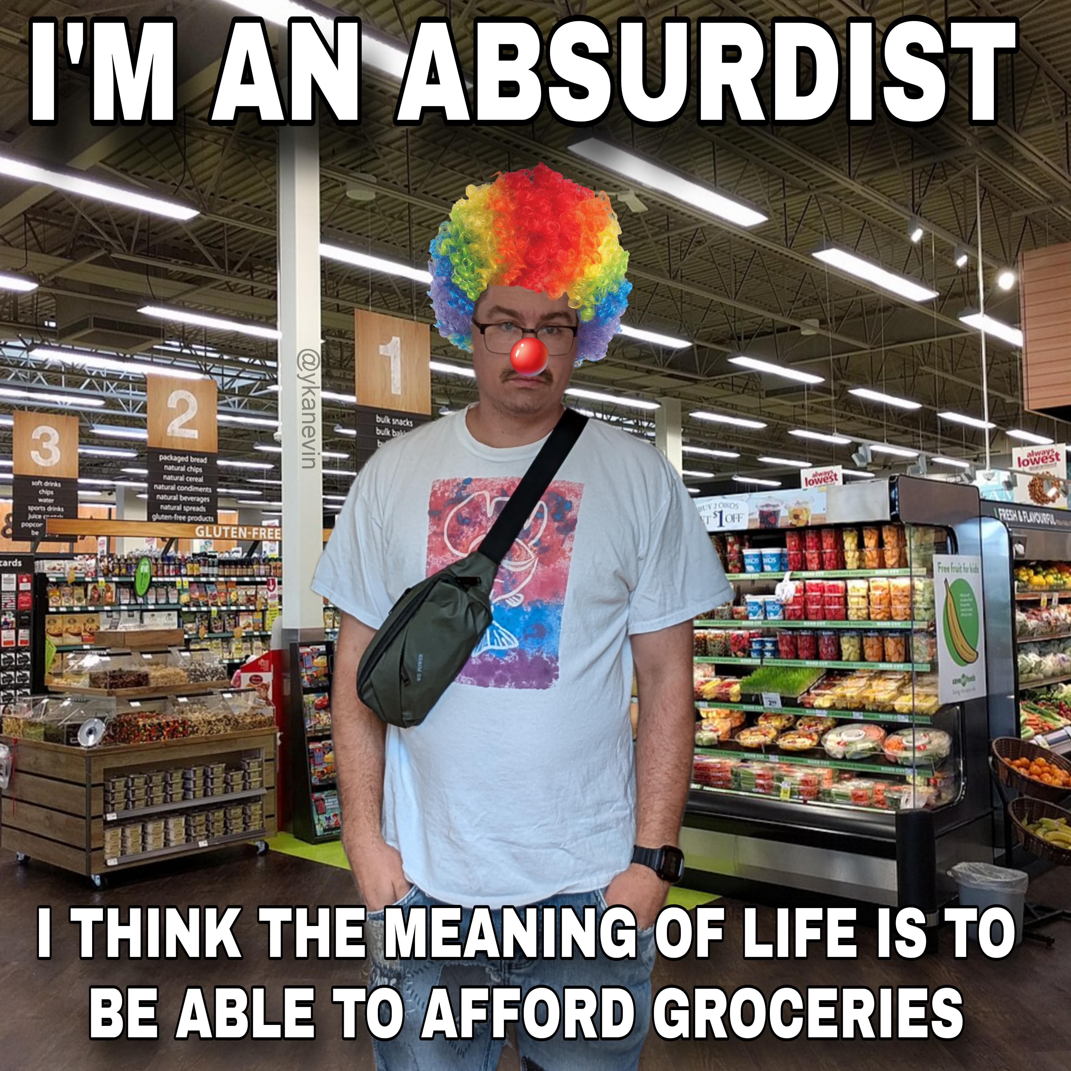 Just clowning around