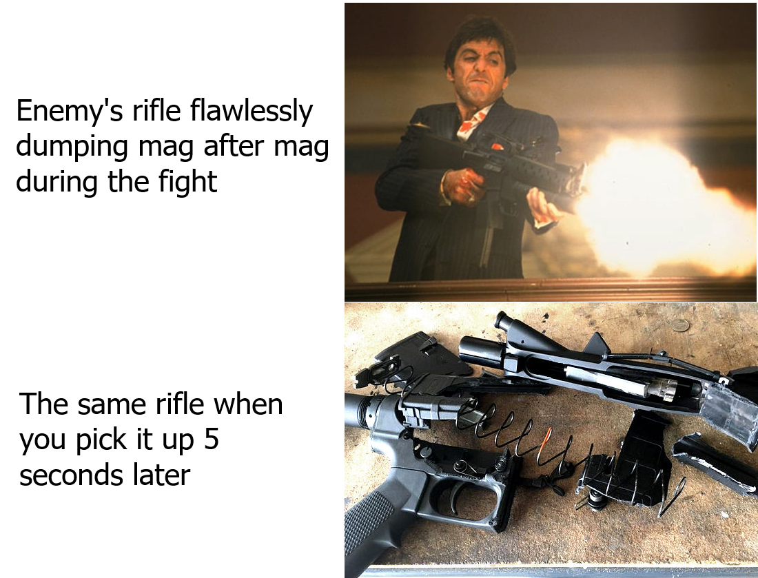 Condition systems in video games be like