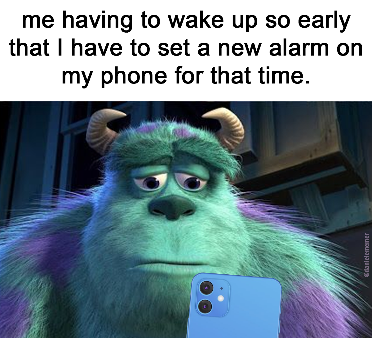 Hello 4.30 alarm, welcome to the family
