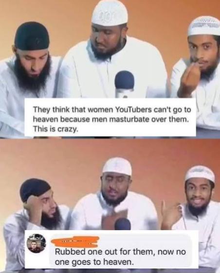 Now no one goes to heaven!