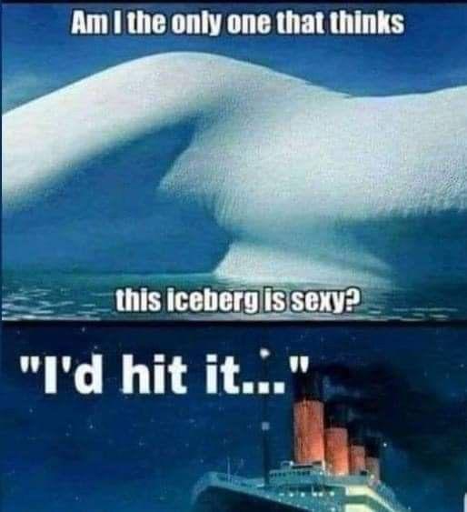 The reason the tannic iceberg sink