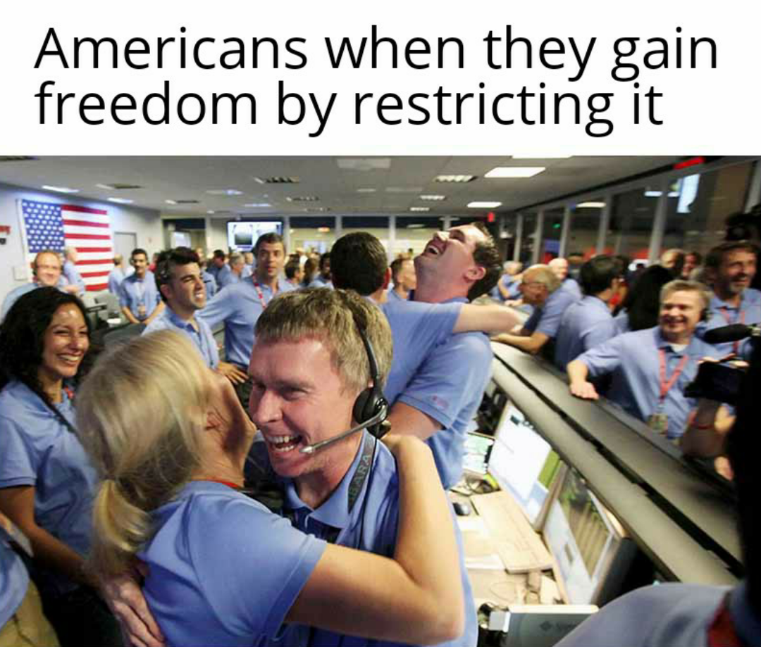 Lady Liberty will be proud
