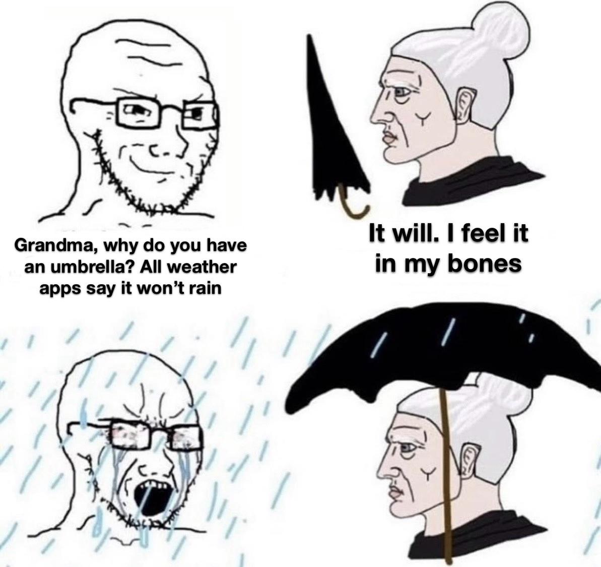 Now I’m soaked