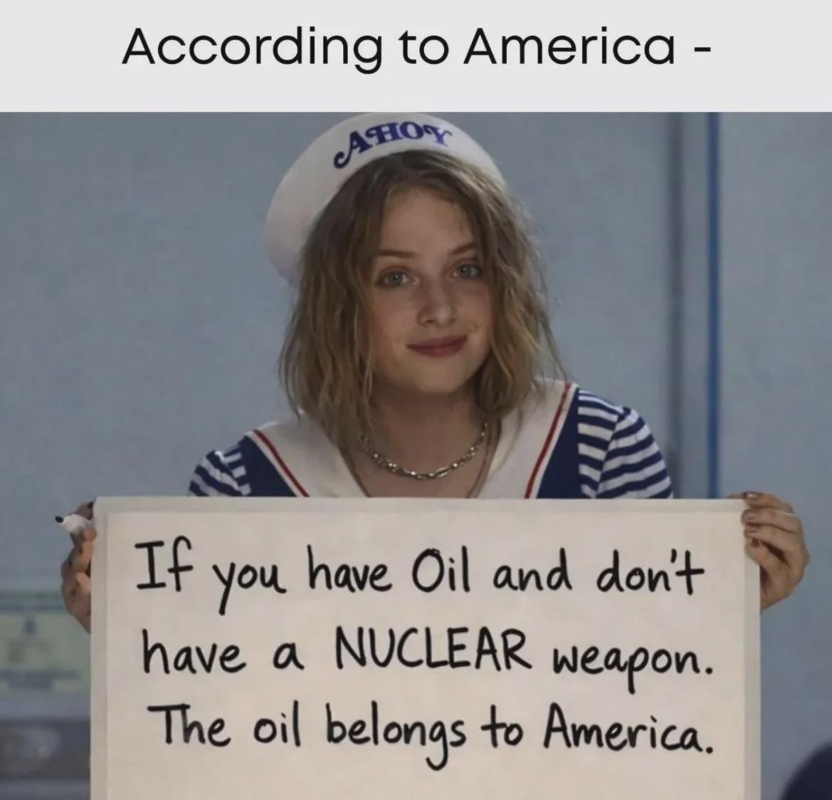 America and Oil