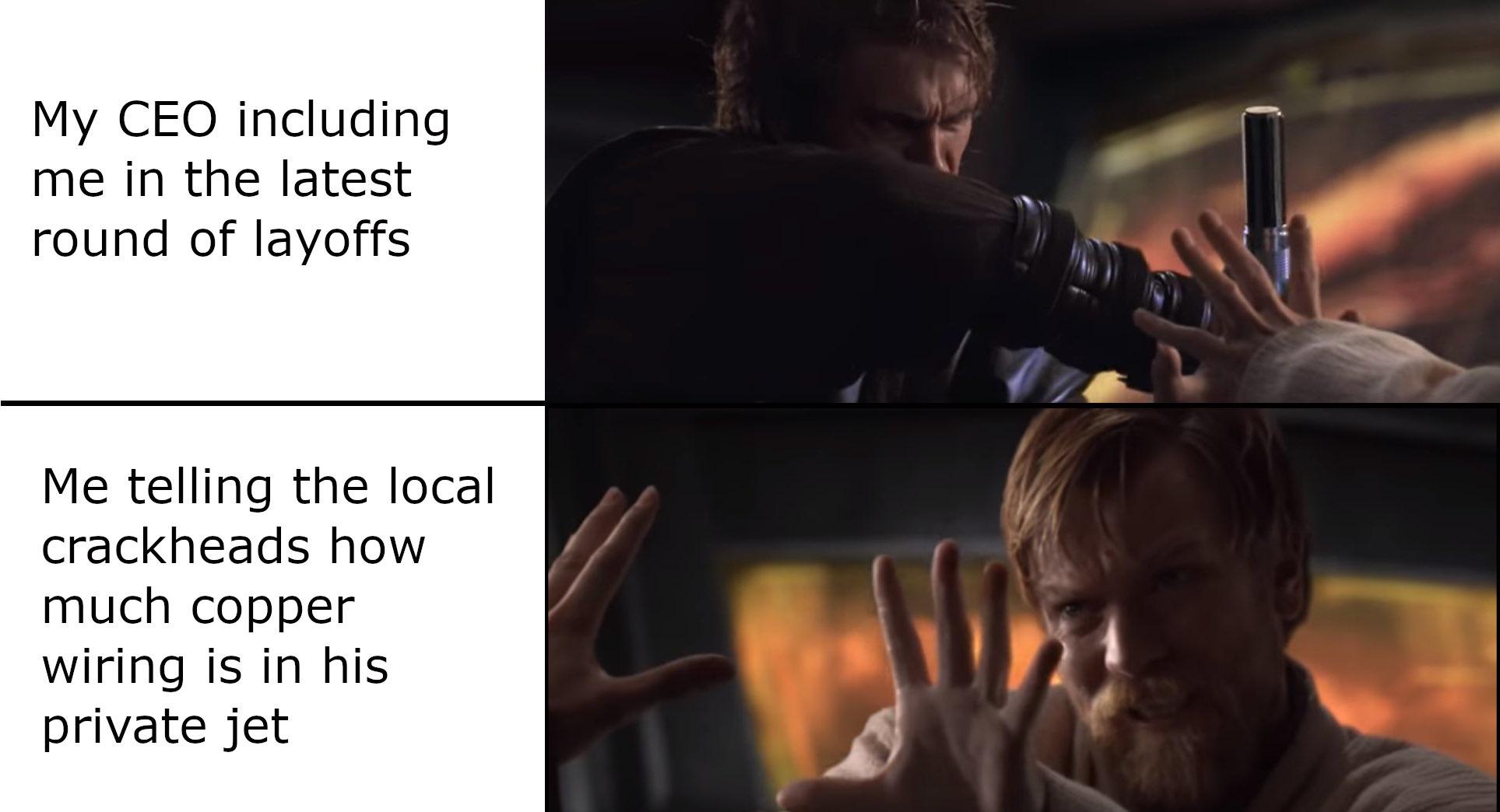 You underestimate my power
