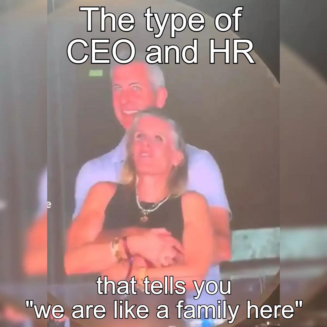 Your company is not your family