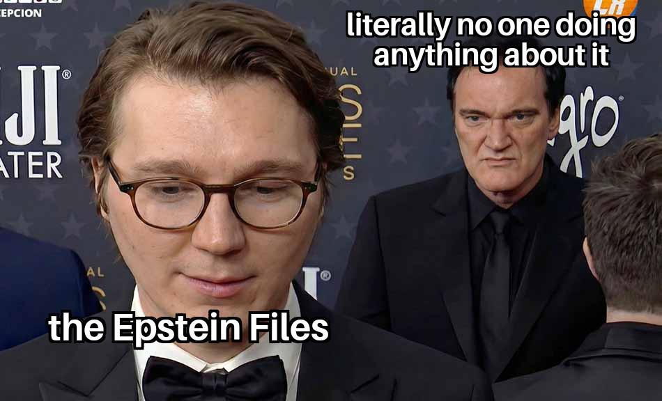 I wasn't invited to the island