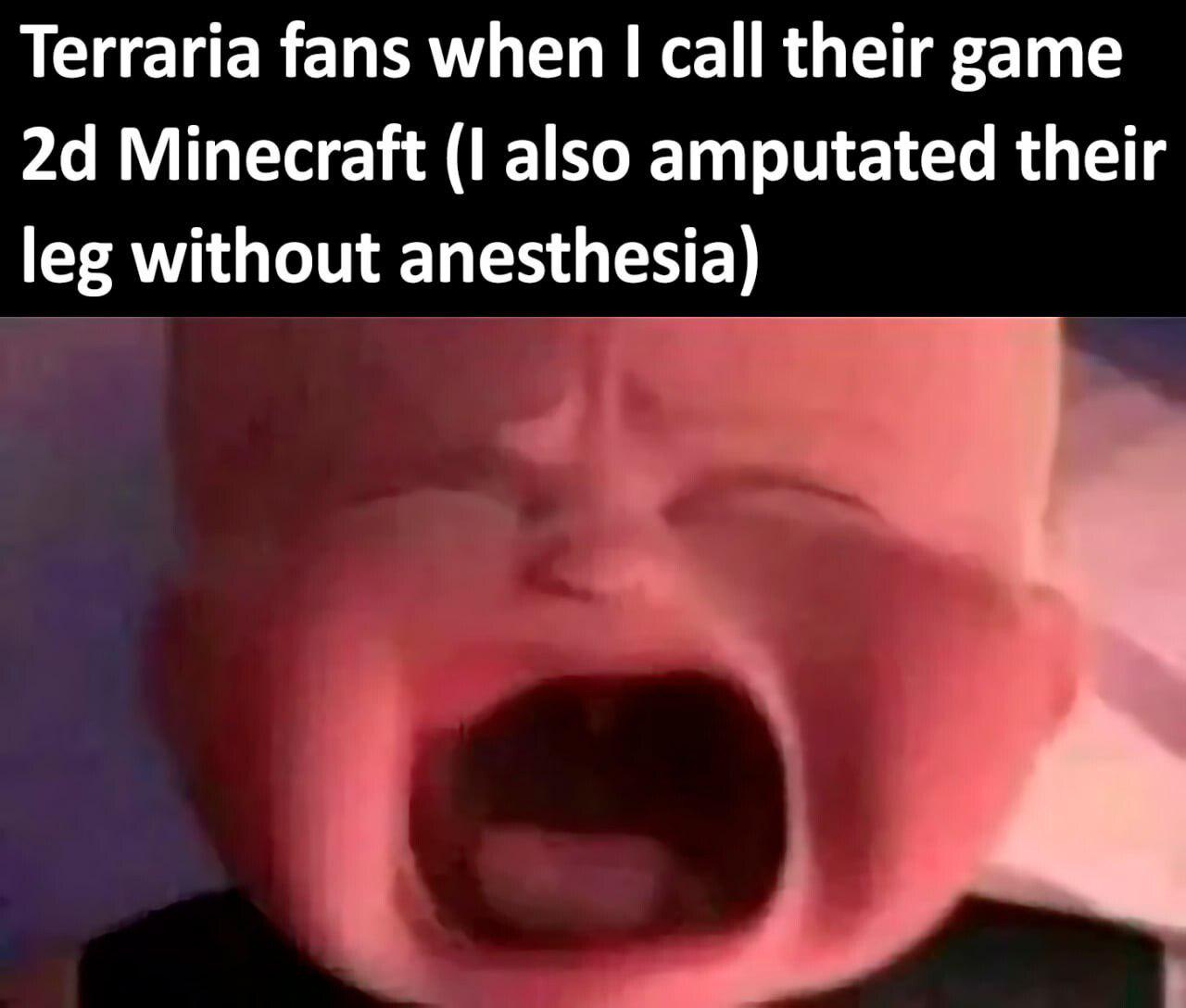 And minecraft doesn't have endless possibilities