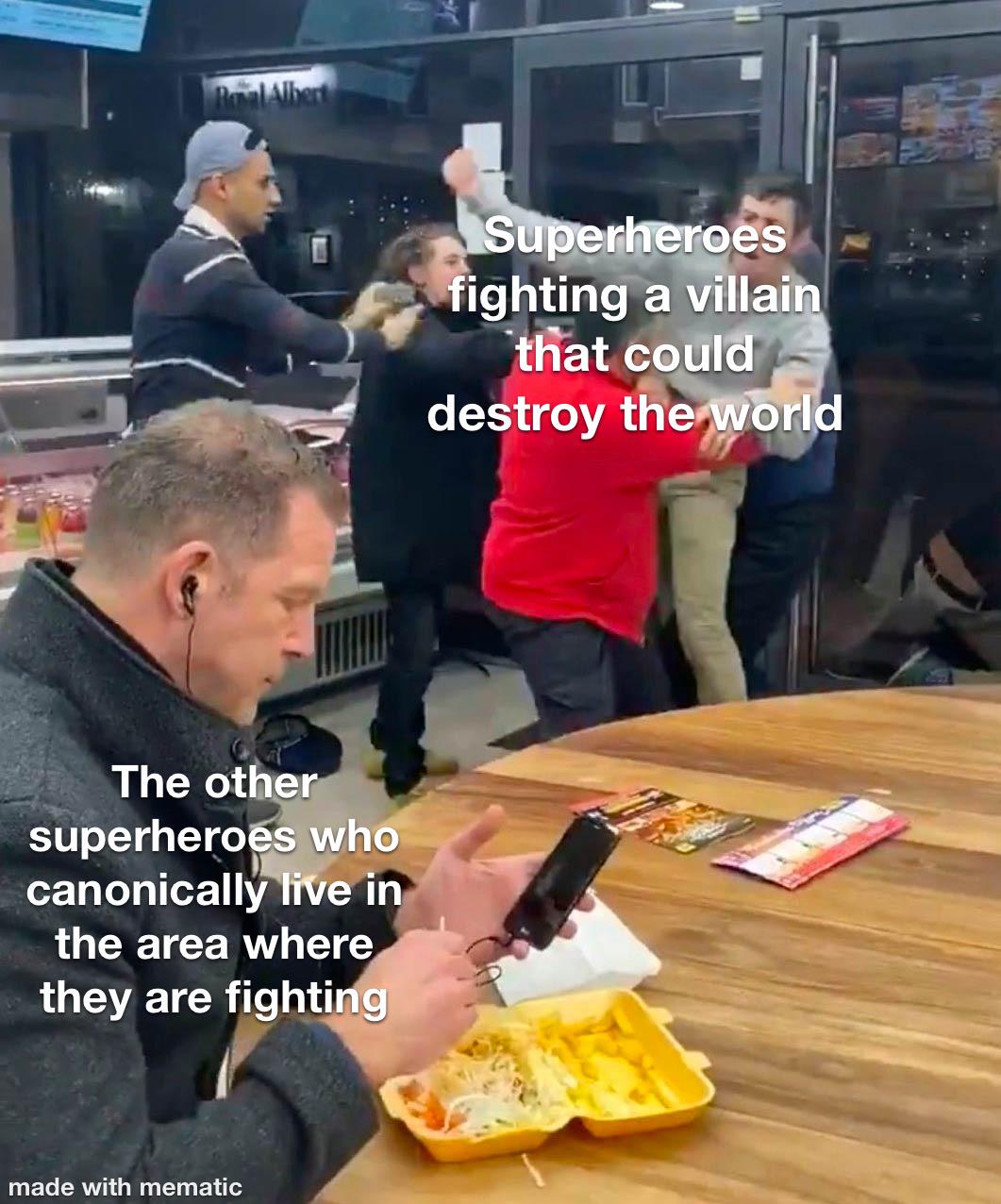 What was Spider-man doing when the Void went berserk and Jesus what did he see if he got voided