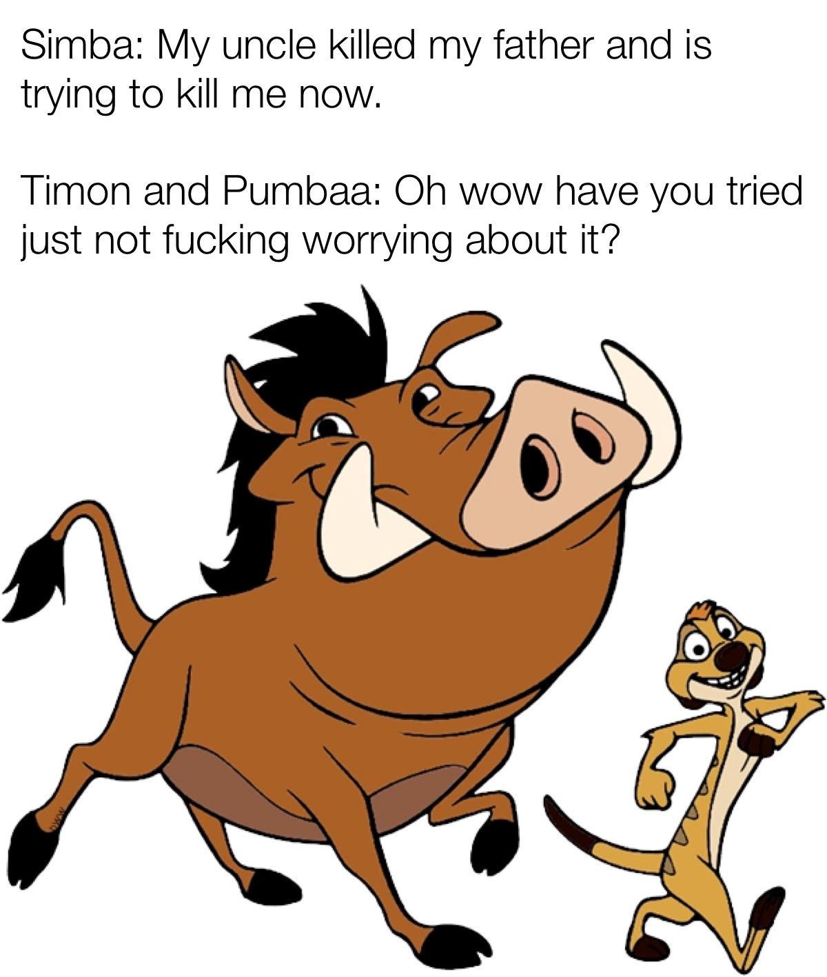 You know they were in the jungle licking hallucinogenic frogs.