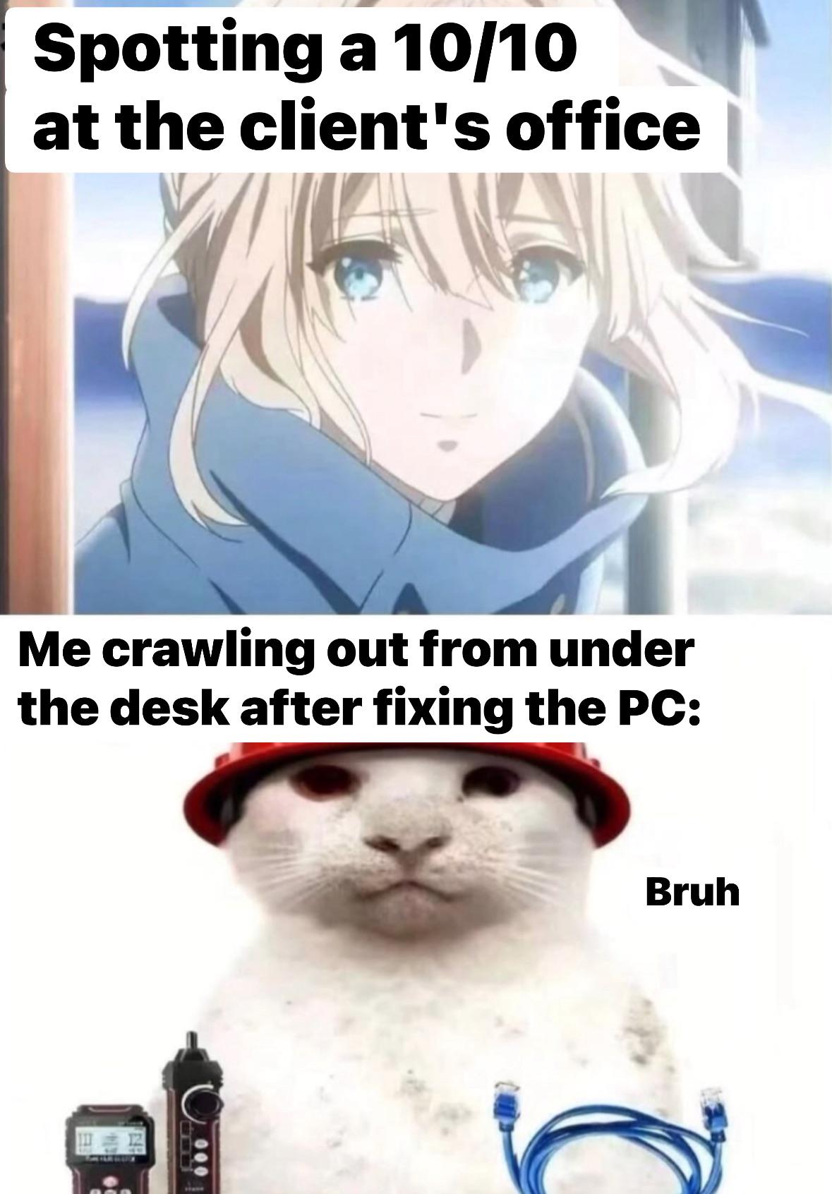 My rizz is in the negatives right now.