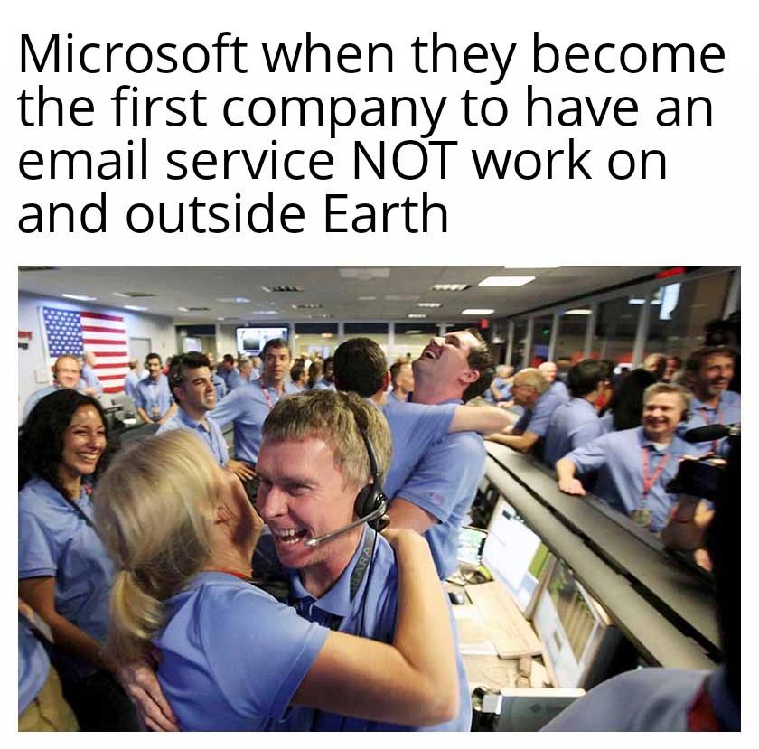 Disappointment on every celestial body