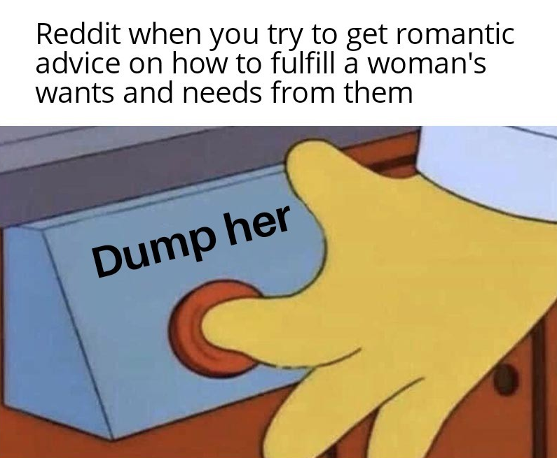 You can't be a decent partner