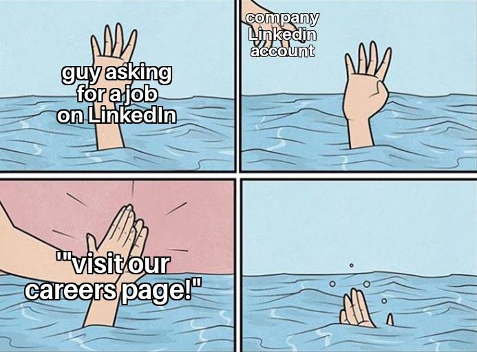 stupid linkedin