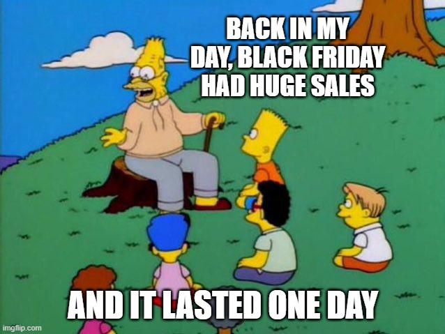 Black month with 5% discounts