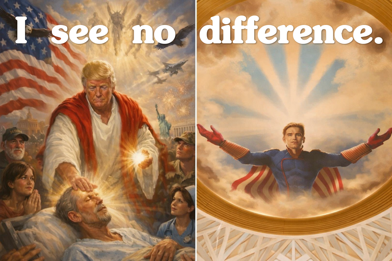 I can’t see any difference