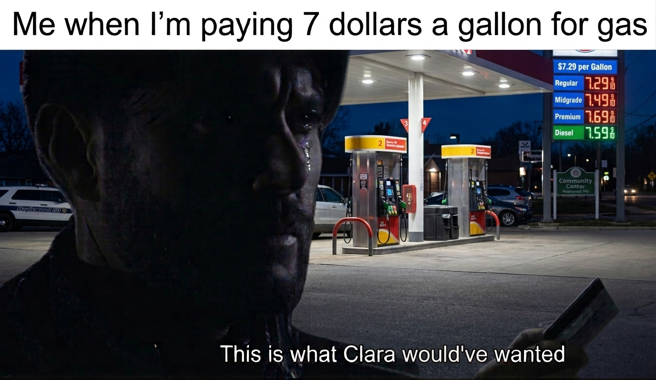 It's only fair....