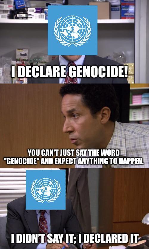 Thanks, UN