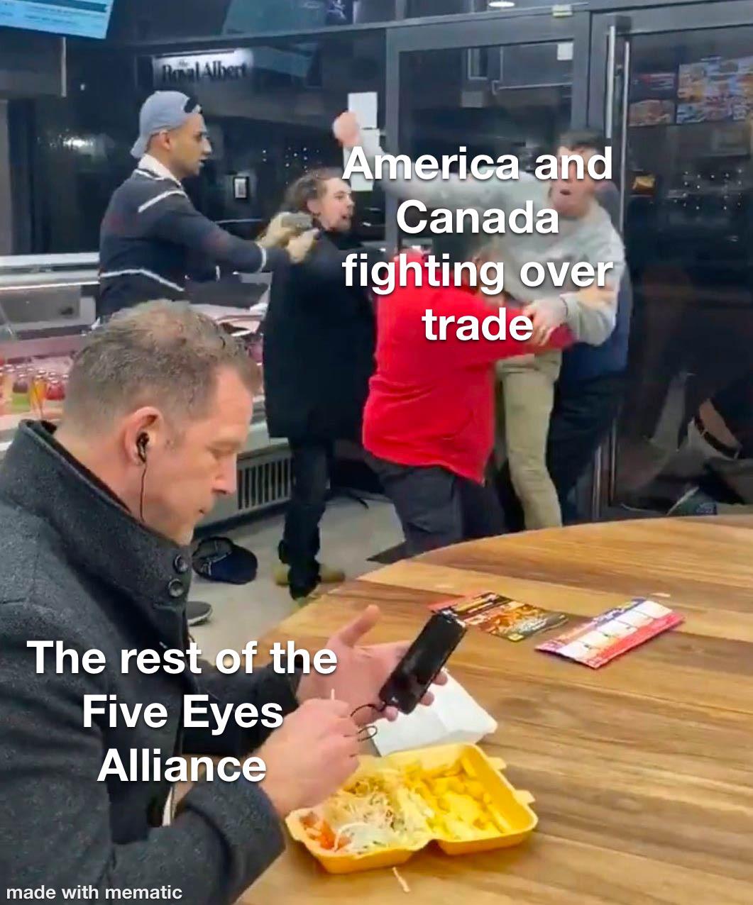 When the surveillance alliance needs marriage counseling
