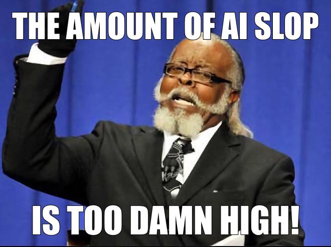 Too damn high again!