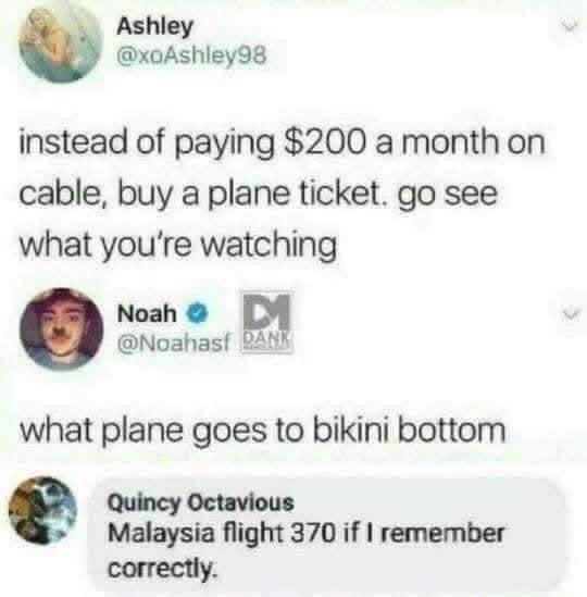 Air travel is always recommended….😂