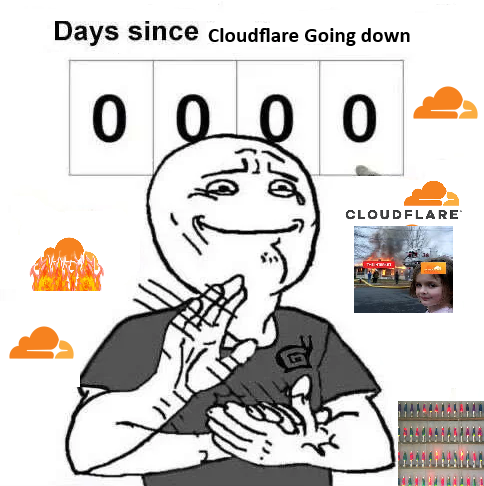 Cloudflare at it again
