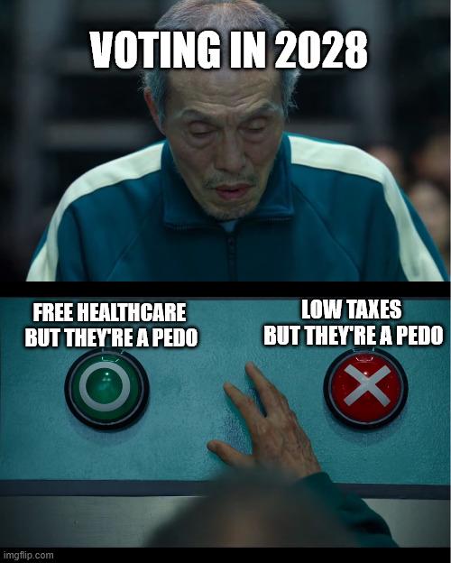 Voting. More enjoyable than Walmart, maybe