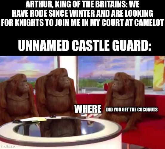 could be carried by an African swallow