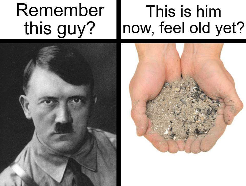 Your Gran may feels old yet.