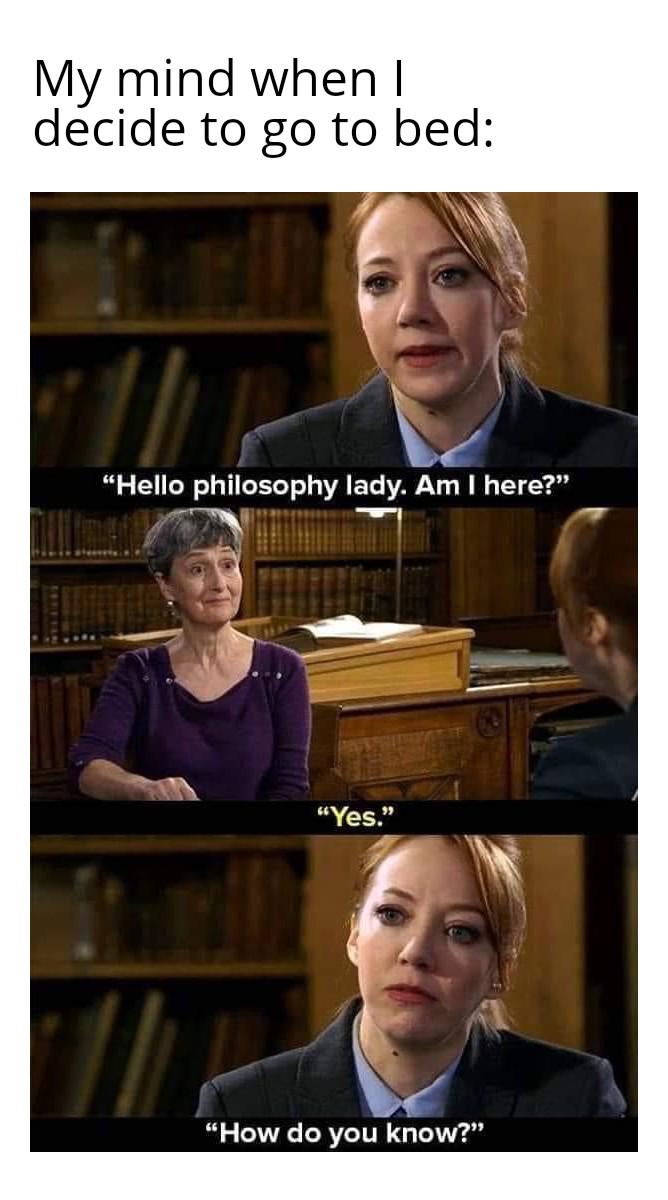 I have to answer