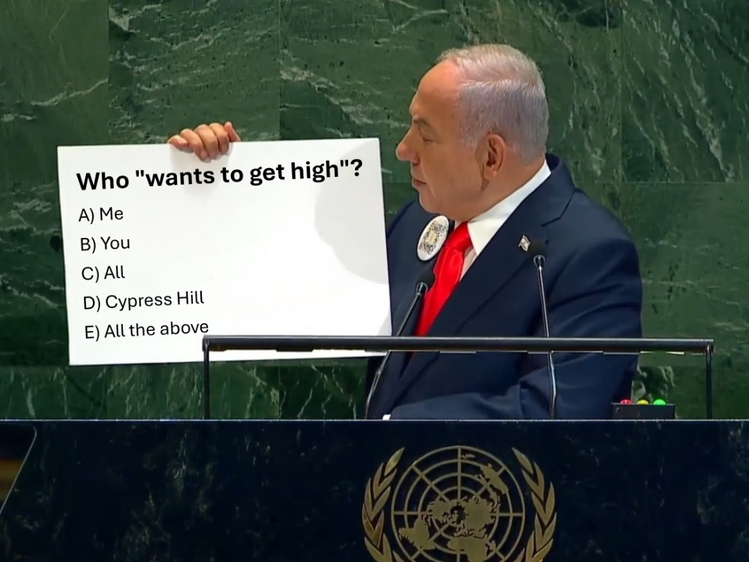 Didn't wanted to get too political. Peace (?)