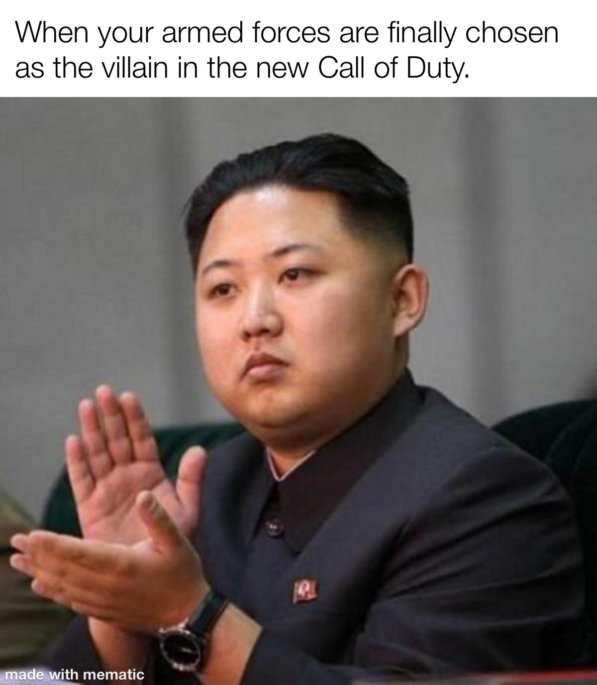 The Supreme Leader is pleased.