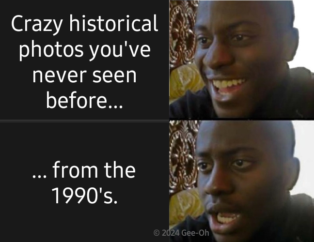 Can't wait for the 2000's photos.