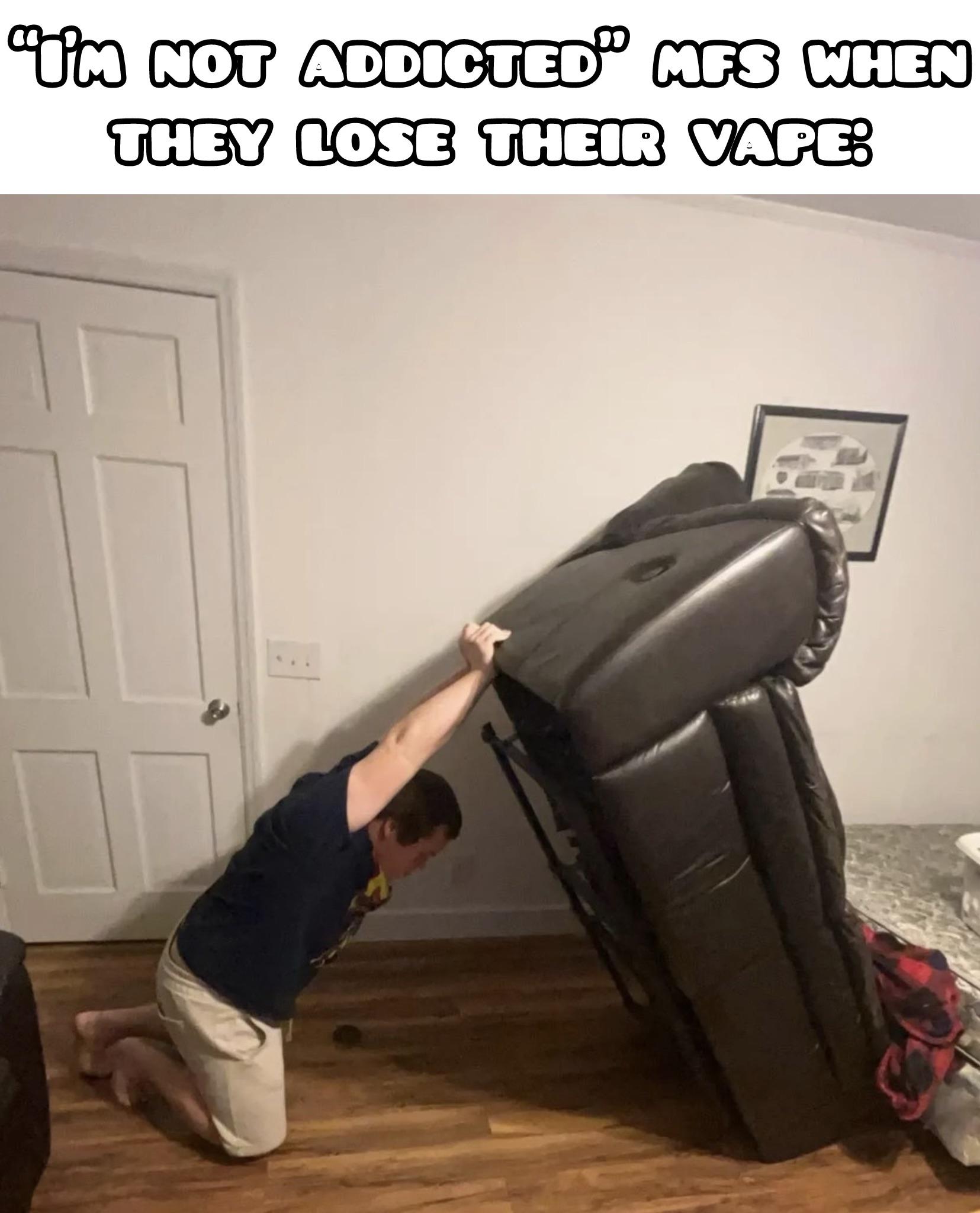 “I can stop whenever I want!”