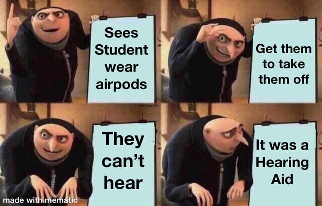 this actually happened at my school