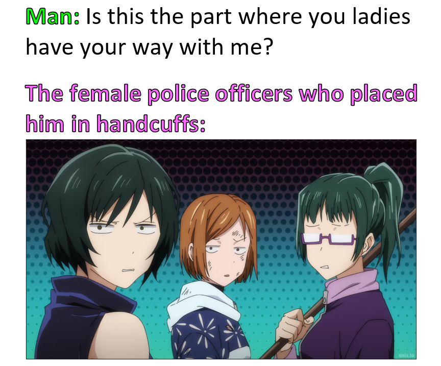"Sir...that happens after you go to prison."