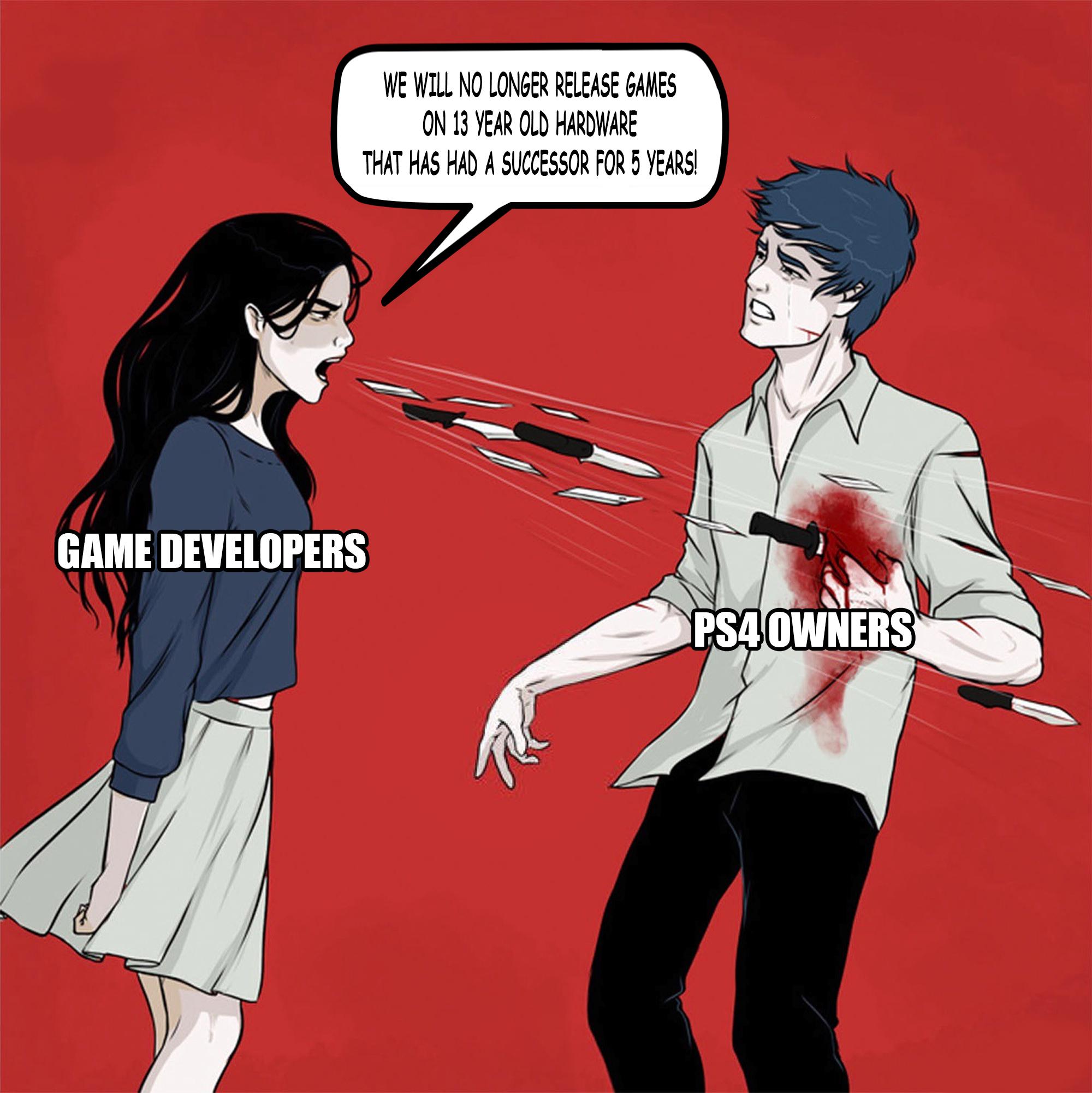 They can't do that. Shoot them or something!