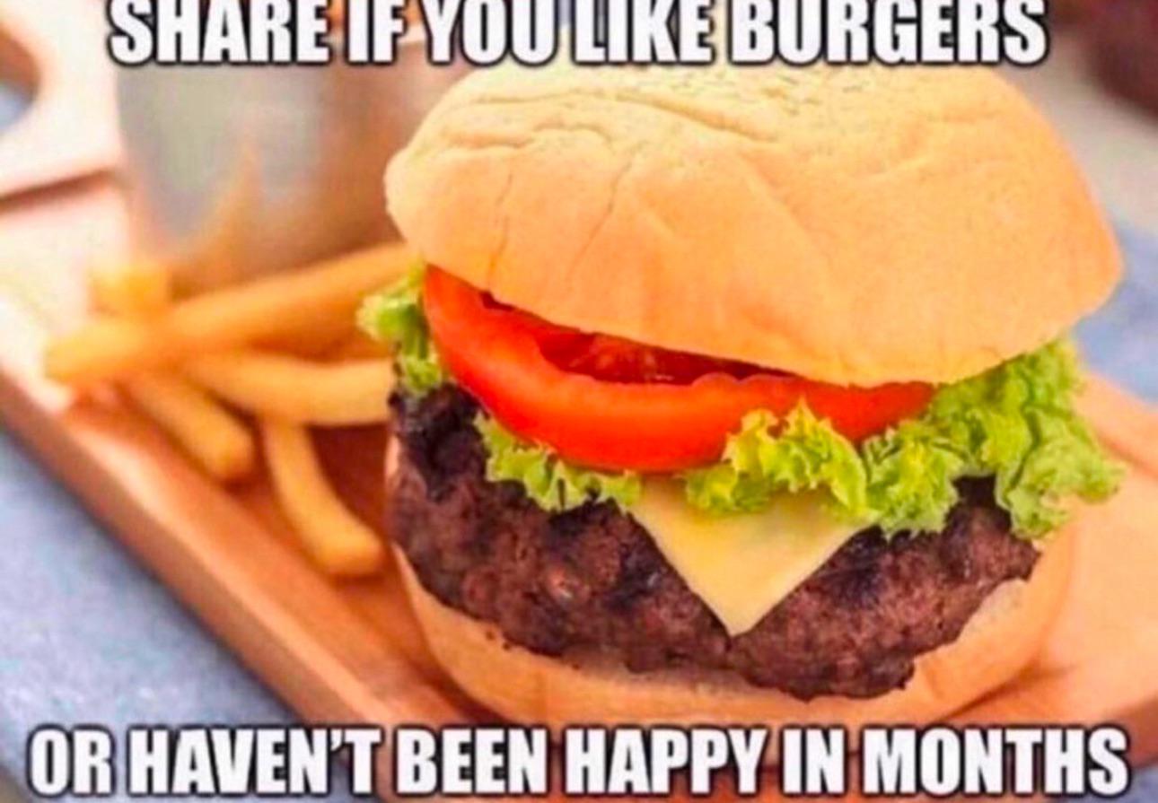 i like burgers
