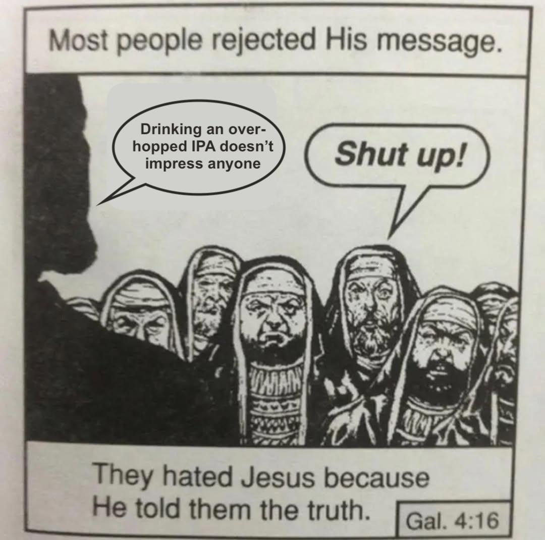 The truth shall set you free to enjoy beer