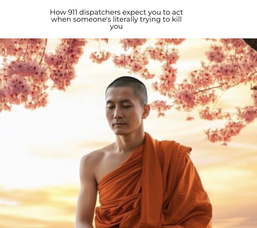 “Sir you need to calm down”